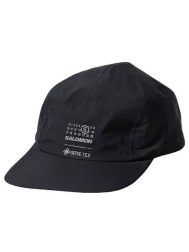 Numbering Logo Gore-Tex Ball Cap Black - MAISON MARGIELA - BALAAN 2