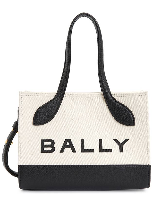 Keep-On Cotton Tote Bag Ivory - BALLY - BALAAN 2