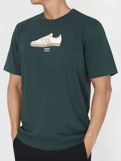 Training Supply Sport Short Slevee T Shirt Mineral Green - ADIDAS - BALAAN 2