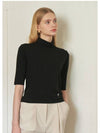 Autumn Tint Turtleneck Middle Black - MICANE - BALAAN 3