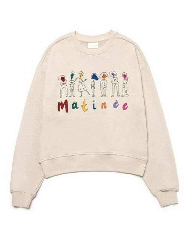 Brushed Options Matinee Family Sweat Shirts GREIGE - LE SOLEIL MATINEE - BALAAN 1