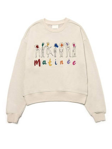 Brushed Options Matinee Family Sweat Shirts GREIGE - LE SOLEIL MATINEE - BALAAN 1