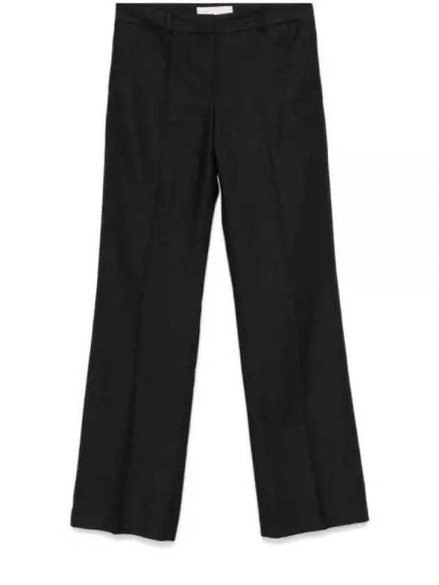 Hip Trouser Draping Canvas Straight Pants Black - OUR LEGACY - BALAAN 2