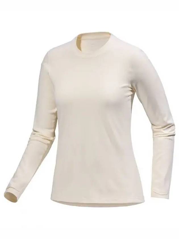 Taema Thermal Crew Neck Long Sleeve T-Shirt Ivory - ARC'TERYX - BALAAN 2