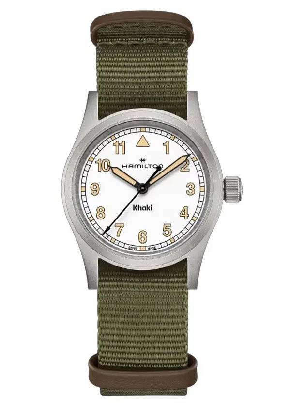 Khaki Field 33mm Quartz Watch White - HAMILTON - BALAAN 3