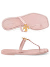 Roxanne Jelly Logo Flip Flops Meadowsweet - TORY BURCH - BALAAN 6