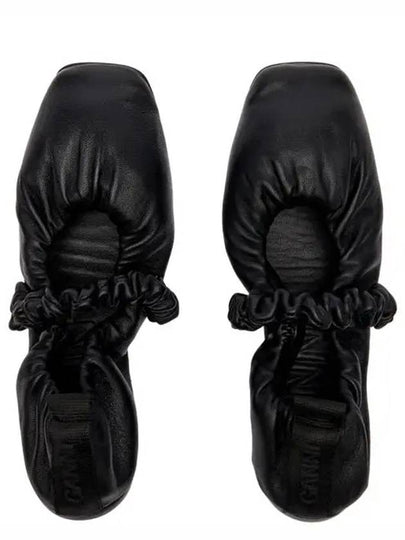 Scrunch Ballerina Black - GANNI - BALAAN 2