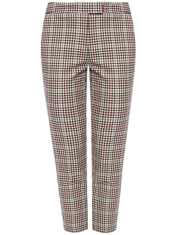 Michael Michael Kors Checked Trousers, Women's, Multicolour - MICHAEL KORS - BALAAN 1