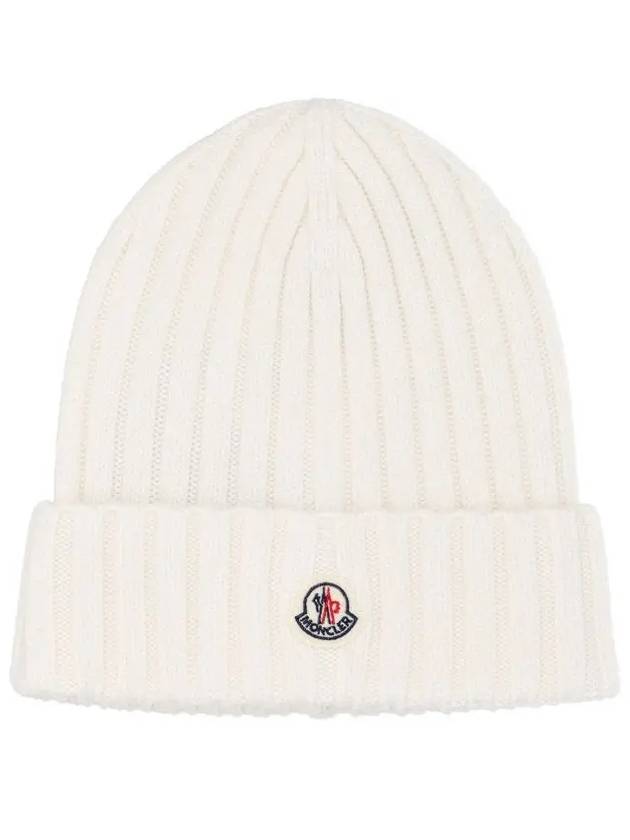 Beanie Ivory 3B00036 A9327 030 - MONCLER - BALAAN 1