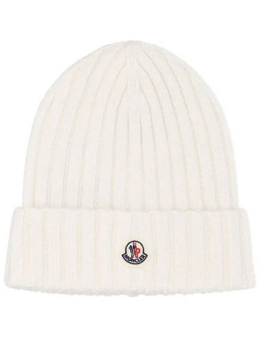 Beanie Ivory 3B00036 A9327 030 - MONCLER - BALAAN 1