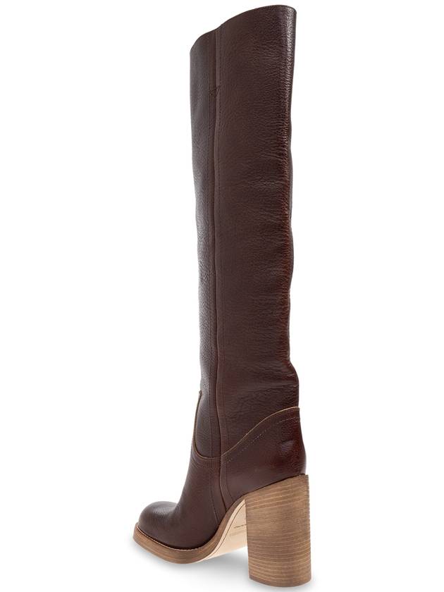 Dsquared2 Leather Boots, Women's, Brown - DSQUARED2 - BALAAN 5