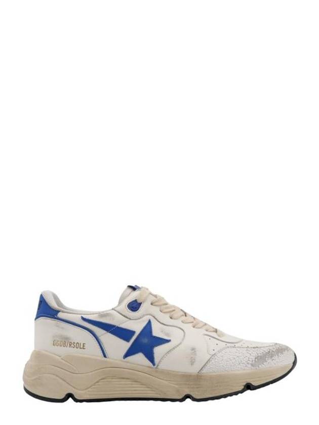 Running Sole Low Top Sneakers White Blue - GOLDEN GOOSE - BALAAN 2