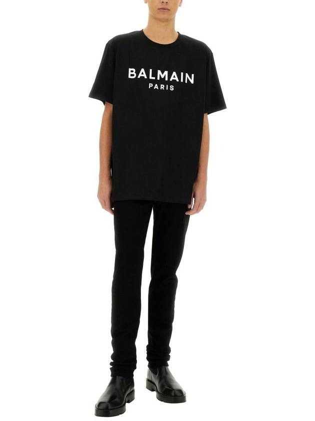 Balmain T-Shirt With Logo - BALMAIN - BALAAN 2