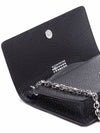 Stitch Large Chain Long Wallet Black - MAISON MARGIELA - BALAAN 6