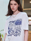 Blue Hour Short Sleeve Tee White - CPGN STUDIO - BALAAN 2