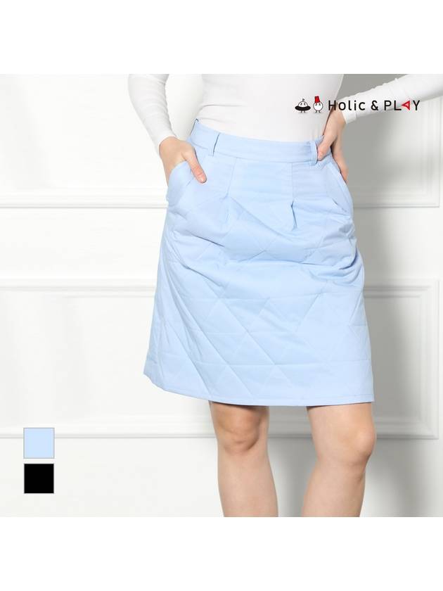 Women s Diamond Quilted Pocket Point Long Length Culottes HD4WCU003 - HOLIC&PLAY - BALAAN 2