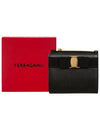 Vara Bow Half Wallet Black - SALVATORE FERRAGAMO - BALAAN 6