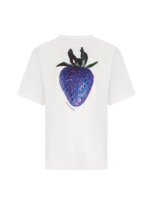 strawberry print T-shirt - BURBERRY - BALAAN 3