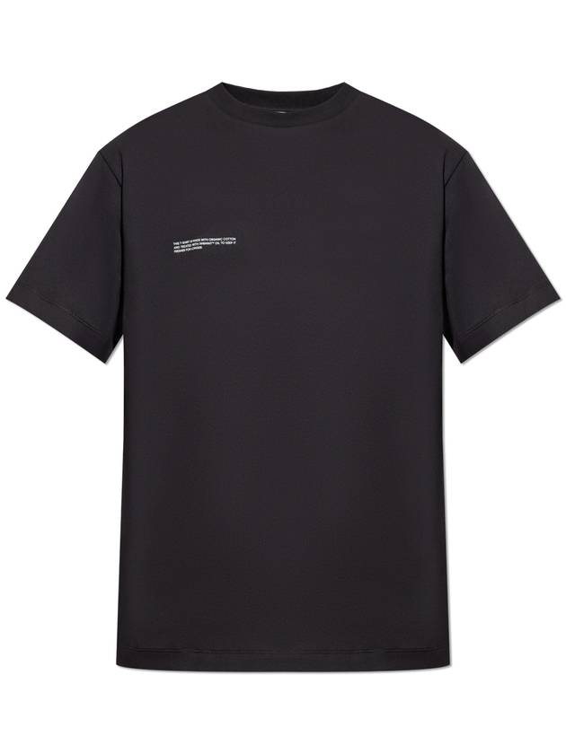 Pangaia T-shirt With Logo, Unisex, Black - PANGAIA - BALAAN 1