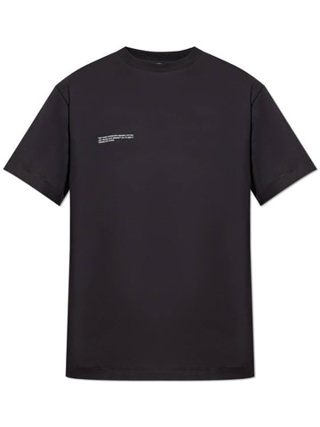 Pangaia T-shirt With Logo, Unisex, Black - PANGAIA - BALAAN 1