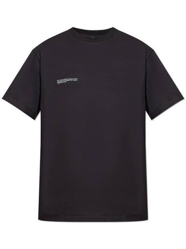 Pangaia T-shirt With Logo, Unisex, Black - PANGAIA - BALAAN 1