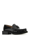 Butterfly Logo Moccasin Loafers Black - GANNI - BALAAN 3