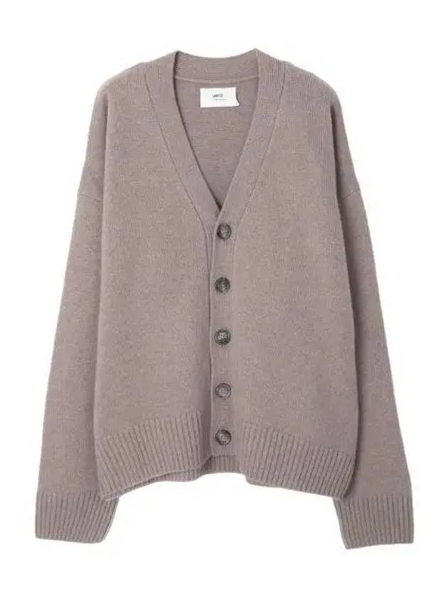 Wool Cashmere Cardigan Men - AMI - BALAAN 1