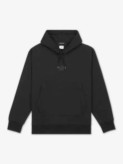 The Metropolis Series Stretch Fleece Hoodie Black - CP COMPANY - BALAAN 2