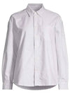 Boyfriend Long Sleeve Shirt White - A.P.C. - BALAAN 2