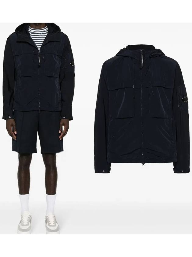 Chrome R Hooded Jacket Navy - CP COMPANY - BALAAN 2