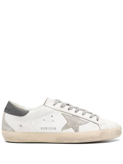 Superstar Grey Tab Low Top Sneakers White - GOLDEN GOOSE - BALAAN 2