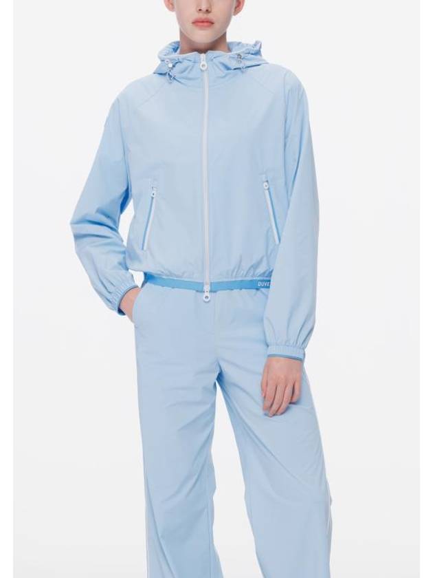 Trena Wide Fit Track Pants Sky Blue - DUVETICA - BALAAN 1