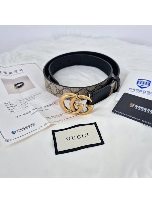 GG Marmont Men s Belt Black - GUCCI - BALAAN 4