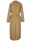 22FW POLDO long wool coat camel 90160923 045 - MAX MARA - BALAAN 4