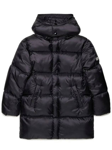 Kids Women s Logo Padded Jacket J01987 KXBNB K900 - DIESEL - BALAAN 1