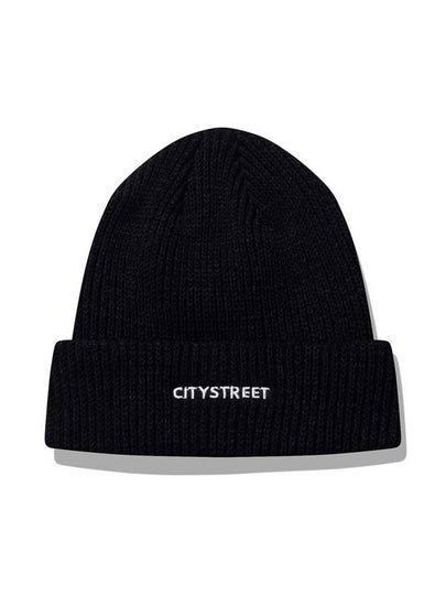 LOGO BEANIE BLACK - CITYSTREET - BALAAN 2