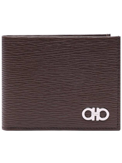 ID Window Gancini Half Wallet Brown - SALVATORE FERRAGAMO - BALAAN 2