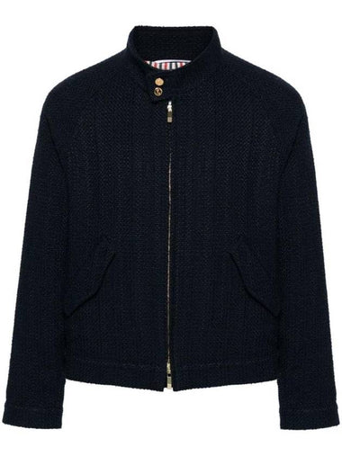 RWB striped tweed bomber jacket MJO108AF0665 - THOM BROWNE - BALAAN 1