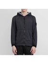 Wappen Patch Skin Touch Nylon Hooded Jacket Black - STONE ISLAND - BALAAN 3