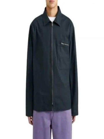 Jacket MHSH0503A23JCD DKN Free Dark Navy - MARGARET HOWELL - BALAAN 1