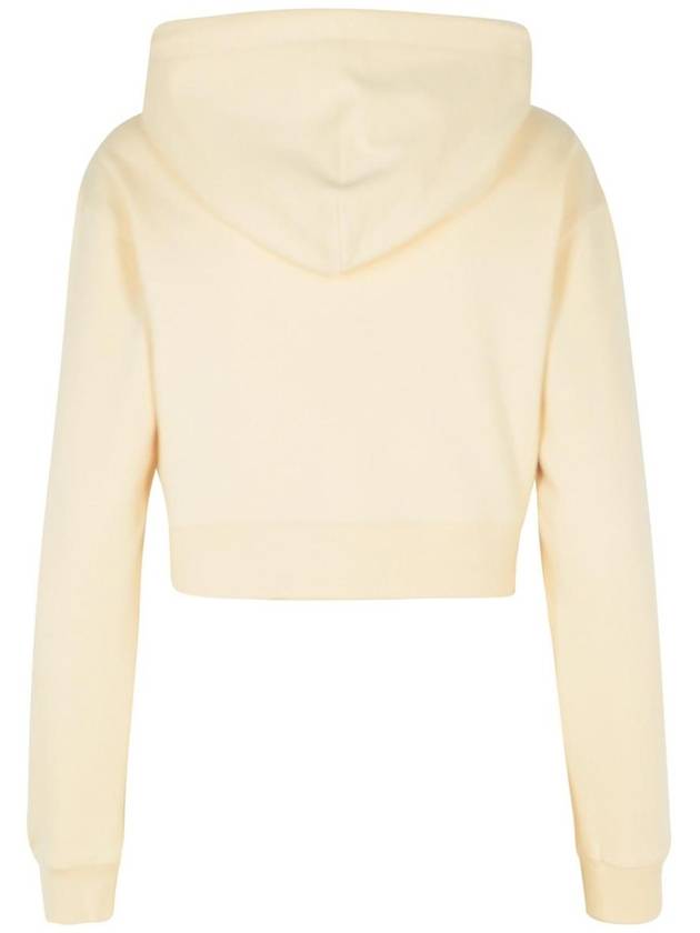 Moschino Jeans Ivory Cotton Sweatshirt - MOSCHINO - BALAAN 3