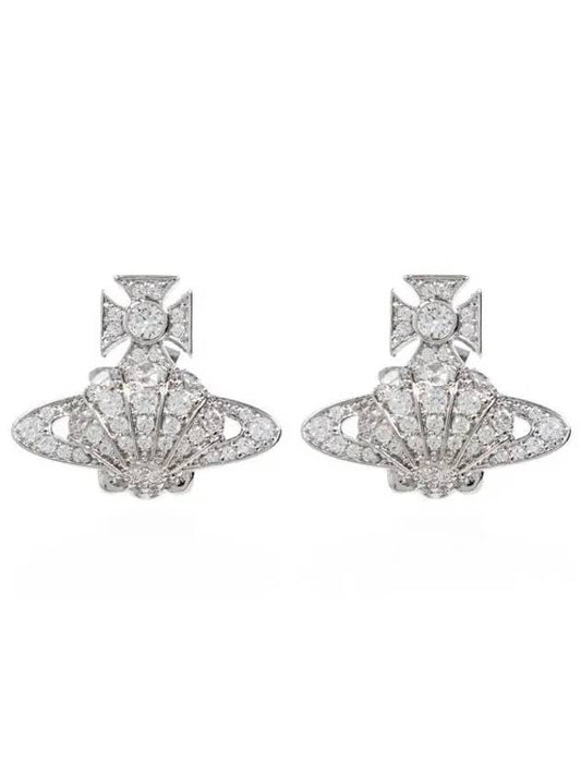 Natalina Earrings Silver - VIVIENNE WESTWOOD - BALAAN 2