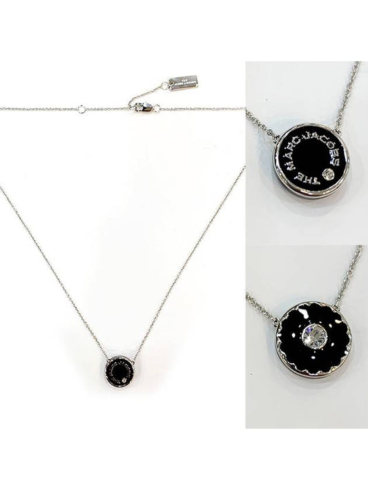 The Medallion Pendant Necklace Silver - MARC JACOBS - BALAAN 2