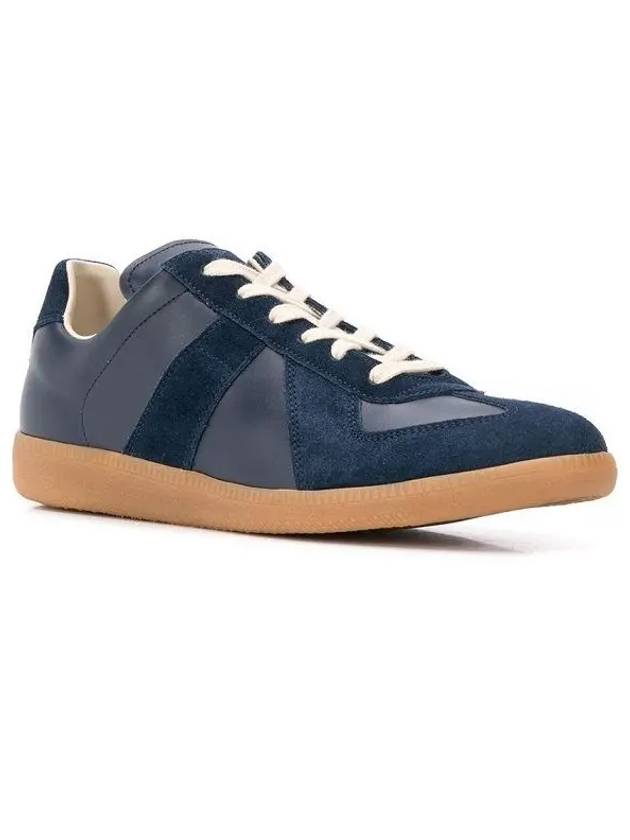 Replica Low Top Sneakers Navy - MAISON MARGIELA - BALAAN 6