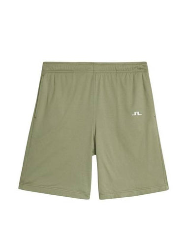 Logo Shorts Oil Green - J.LINDEBERG - BALAAN 1