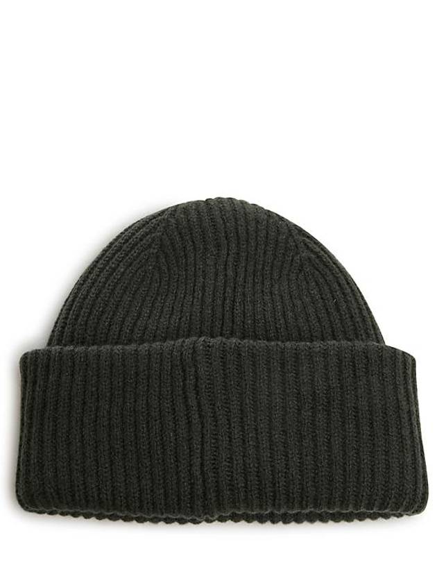 Logo Patch Wool Cashmere Beanie Verde - A.P.C. - BALAAN 3