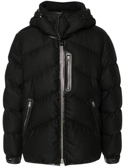 Hooded padded jacket OJD001FMK003S24 - TOM FORD - BALAAN 1