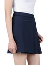 Women's Cataleya Pleated Skirt Navy - J.LINDEBERG - BALAAN 4