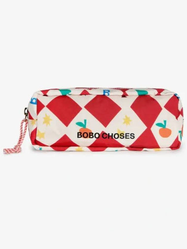 Harlequin All Over Pencil Case B224AI028 Italian Kids - BOBO CHOSES - BALAAN 1