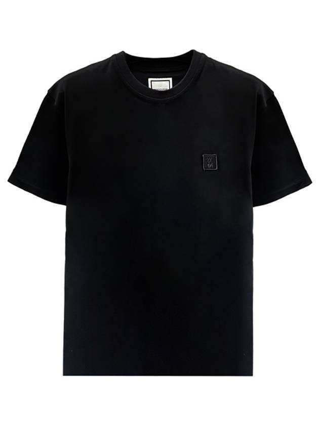 Gradient Back Logo Short Sleeve T-Shirt Black - WOOYOUNGMI - BALAAN 2